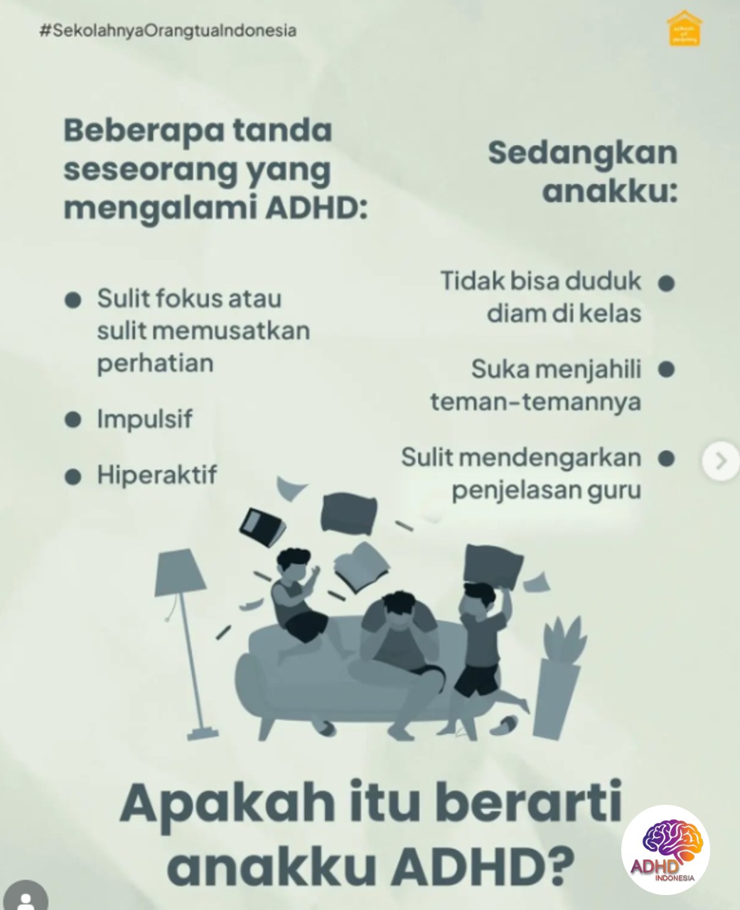 Ciri dan Gejala ADHD pada Anak Usia Dini di Kabupaten Sanggau