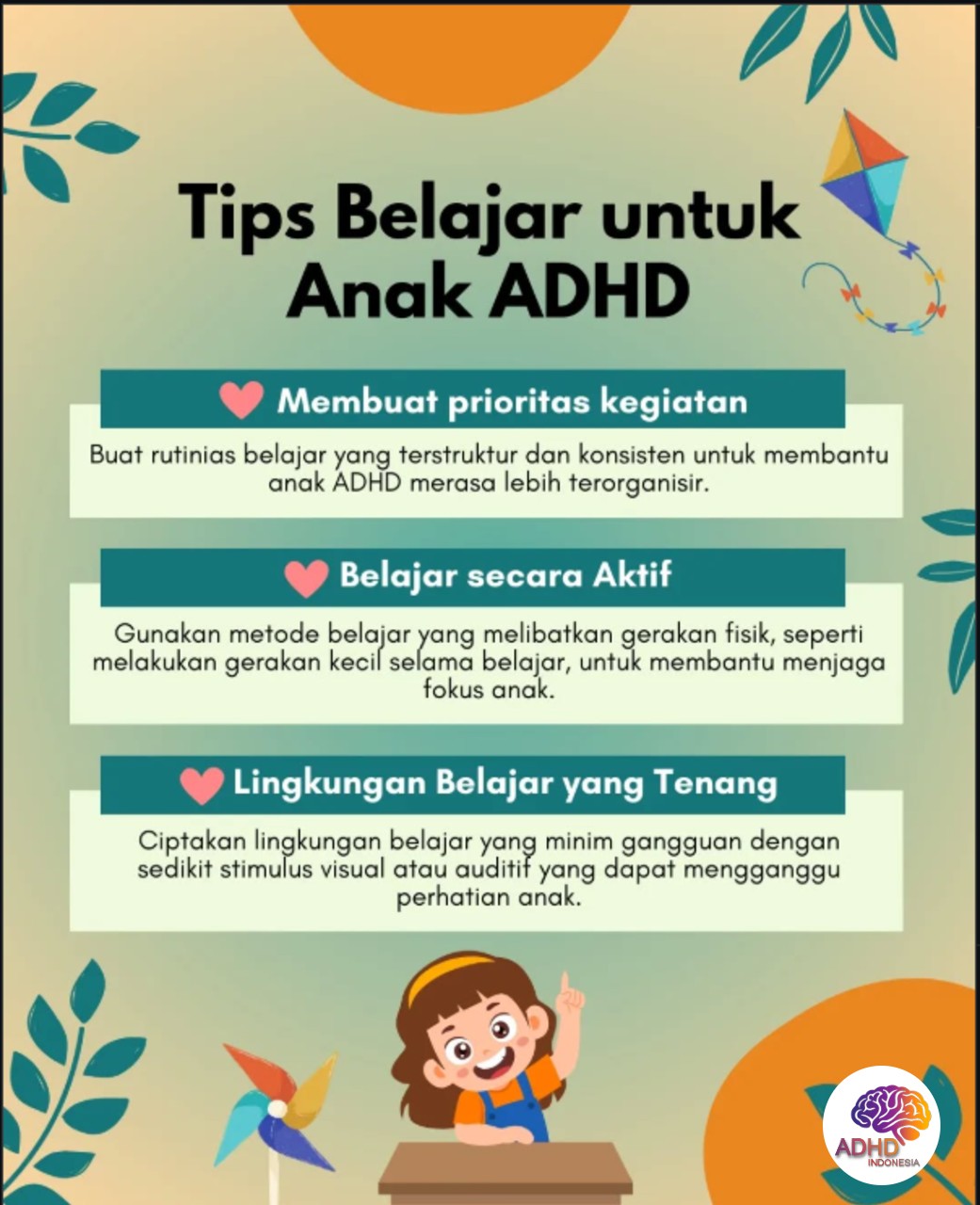Strategi Belajar yang Cocok untuk Anak ADHD di Kabupaten Sanggau